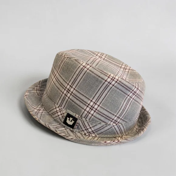 Goorin Bros Biggles Plaid Fedora Hat Classic Unisex Vintage Style Hat M - Picture 15 of 15